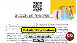 Resources and Development Class 10 Explained in One Shot [upl. by Etam]