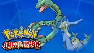 RAYQUAZA TERTANGKAP COBA NANGKEP THE GOD OF POKEMON ARCEUS  POKEMON OMEGA RUBY 21 [upl. by Nessa]