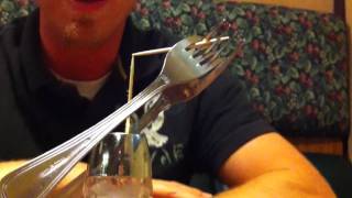 Balancing Forks on the Tip of a Toothpick Trick [upl. by Irab]