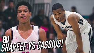 Shareef ONeal VS Cassius Stanley SOLD OUT GAME Kenyon Martin Jr BEAST Sierra Canyon VS Crossroads [upl. by Hazel]