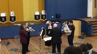 Shenandoah for Brass Quartet arranged by Alan Fernie  St Dennis Band Quartet [upl. by Enelrac]