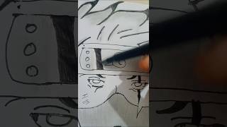 Kakashi hatake drawing ✍️✍️🧐🧐 [upl. by Etsyrk]