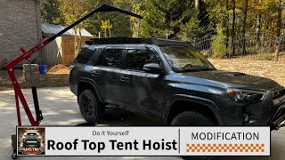 Install and remove a Roof Top Tent by yourself [upl. by Ahsekin126]