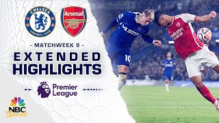 Chelsea v Arsenal  PREMIER LEAGUE HIGHLIGHTS  10212023  NBC Sports [upl. by Kimmie289]