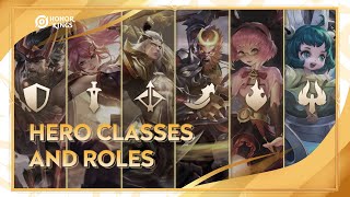 Honor of Kings Tutorial Hero Classes amp Roles [upl. by Mel]