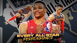 Russell Westbrook Every Single AllStar Game Highlight 🌟 20112020 [upl. by Lory]