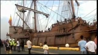 El galeón español Andalucía llega a Filipinas [upl. by Geminian]