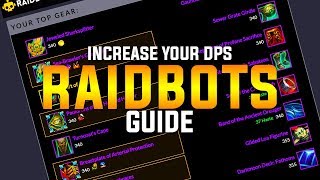 INCREASE YOUR DPS  Raidbots Sim Guide BFA [upl. by Bradford]