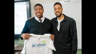 CJ McCollum Presents College Scholarship To Ezekiel Whitley [upl. by Jone681]