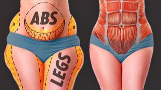 FLAT BELLY  SLIM THIGHS  30 MIN ABS amp LEGS WORKOUT [upl. by Anonyw331]