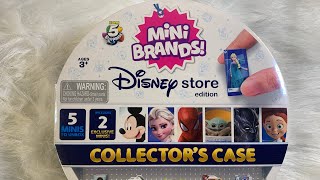 ASMR Zuru Mini Brands Disney Store Collector’s Case [upl. by Mcafee]