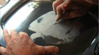 part 2  Hand Engraving Lettering by Mike Dubber [upl. by Jordana]