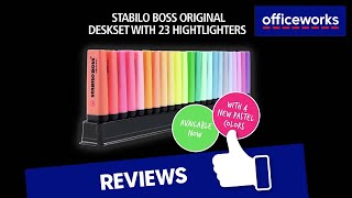 Stabilo Boss Arty Highlighter Assorted [upl. by Tyler]