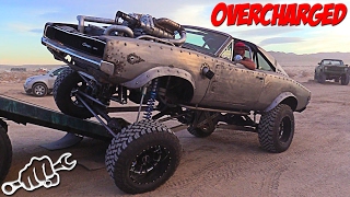 Project OVERCHARGED  WelderUp Diesel Rat Rod Dodge Charger [upl. by Lorelie]