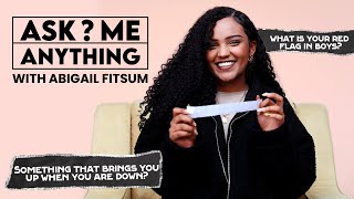 Abigail Fitsum Talks Dating Red Flags Daily Routine amp More in her Ask Me Anything session EP 3 [upl. by Darrej417]