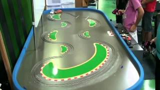 Slot Car Drift 世界初！スロットカードリフトコース [upl. by Ahsatam]