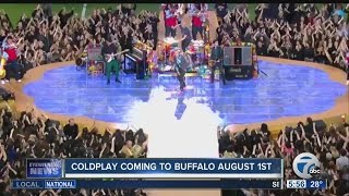 Coldplay is coming to First Niagara Center [upl. by Norrabal636]