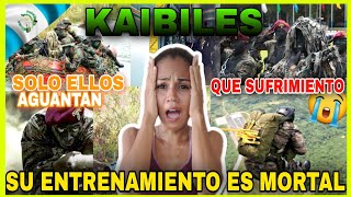 ¡ENTRENAMIENTO DE LOS🪖 SOLDADOS KAIBILESGuatemala🇬🇹 2023😱No puedo con tanto sufrimiento😭reaction [upl. by Oemac392]