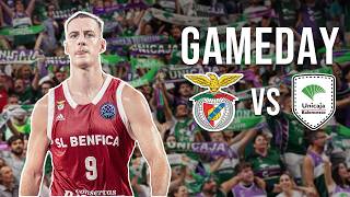 Revenge Game Against One of the Best Teams In Spain  Pro Basketball Game Day vs Unicaja Malaga [upl. by Woodie]