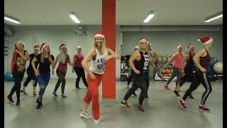 Christmas Zumba  Ay ay ay its Christmas by Ricky Martin [upl. by Sherline]