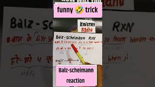 Balz Schiemann reaction [upl. by Janelle]