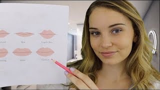 ASMR Drawing Features On Your Face  The Face Clinic Roleplay [upl. by Magen144]