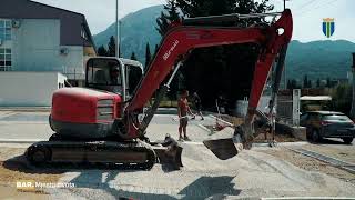 Uređenje parking prostora platou kod Opšte Bolnice quotBlažo Orlandićquot [upl. by Shirlene]