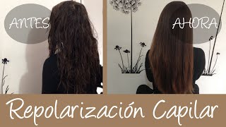 Repolarización capilar casera  Repara tu cabello [upl. by Esiole]