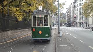 Festival trams AGMT  Genève  4112018 [upl. by Gilpin]