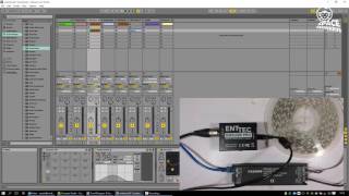 led enttec dmx Touchdesigner english [upl. by Bakemeier481]