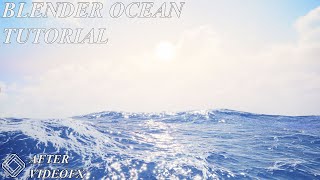 Blender 40 Realistic Ocean Tutorial [upl. by Lauretta]