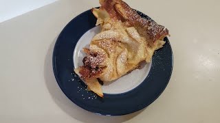 German Apple Pancake [upl. by Ainyt]