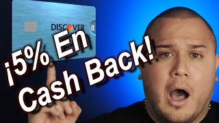 Discover It Cash Back Credit Card  Tarjeta De Crédito Discover  Review En Español ¿Vale La Pena [upl. by Toile498]