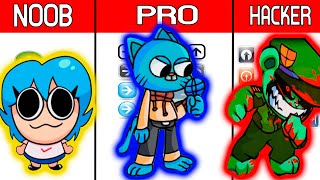 FNF Character Test  Gameplay VS Playground  Gumball World Pow Flippy Aggression [upl. by Enyawd]