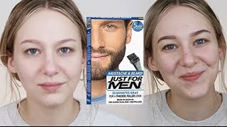 DIY BROW TINT using MENS BEARD DYE [upl. by Traci925]