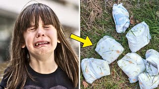 Girl Ditches Used Diapers Behind School Every Day  Parents Burst Into Tears When Realizing Why [upl. by Michella]