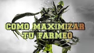 Guía Warframe 15 quotComo Maximizar tu Farmeoquot  Build Nekros  Build Ripkas [upl. by Llerut183]