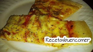 Receta de Masa para Pizza [upl. by Berlin335]