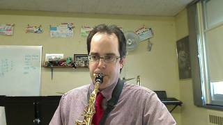 Arioso for Alto Sax Performance [upl. by Jeno]