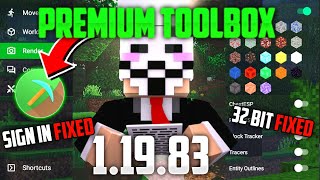 Premium Toolbox For Minecraft PE 11983  32 BIT FIXED  Infinite Toolbox For 11983 [upl. by Nellad]