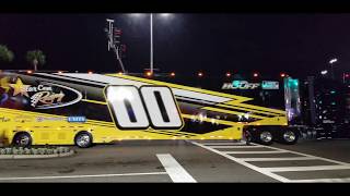 2020 Daytona 500 NASCAR Cup Series Hauler Parade [upl. by Anotyal]