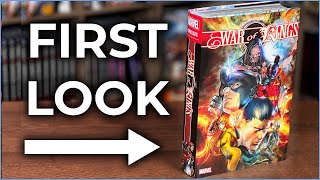 WAR OF KINGS OMNIBUS NEW PRINTING  Comparison Emperor Vulcan Vs Blackbolt  Shiar Vs Kree [upl. by Krischer]