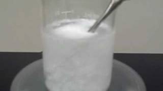 Dissolving Ammonium Nitrate An Endothermic Process [upl. by Assennav]