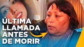 quotChau mamiquot Madre de enfermera asesinada cuenta desgarrador testimonio con su hija [upl. by Megen]