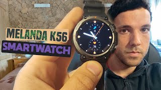 Melanda Smartwatch K56 🔵  Review UNBOXING de un reloj TOP VENTAS de ALIEXPRESS 2024 💖 [upl. by Mcmillan]