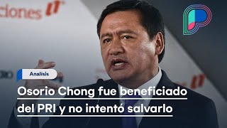 Osorio Chong no es congruente fue beneficiado del PRI y no hizo nada para salvarlo Bulmaro Pacheco [upl. by Naldo]