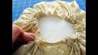 DIY with Andrea Baker  Gathered Pillow Tutorial [upl. by Yrojram94]