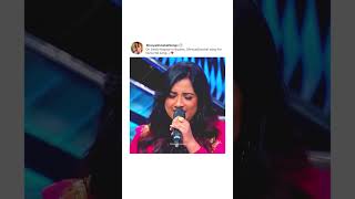 Shreya ghoshal singing quotDhadakquot title track shreyaghoshal cute superdancer4 [upl. by Kameko528]