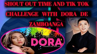 Shout Out Time And Challenge Accepted With Dora De Zamboanga Tik Tok Trending [upl. by Cohla]