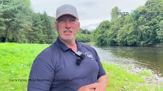 River Tweed Fishing Report 1520th July [upl. by Verbenia]